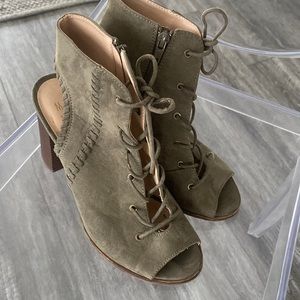 Mix no. 6 olive green sandals